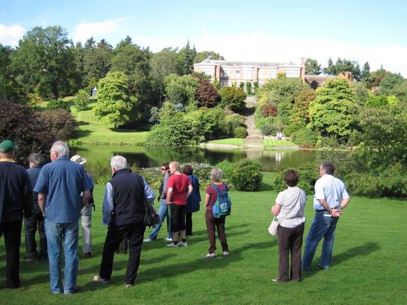 Visit by Hankelow Amenities Group to Hodnet Hall Gardens in September 2010